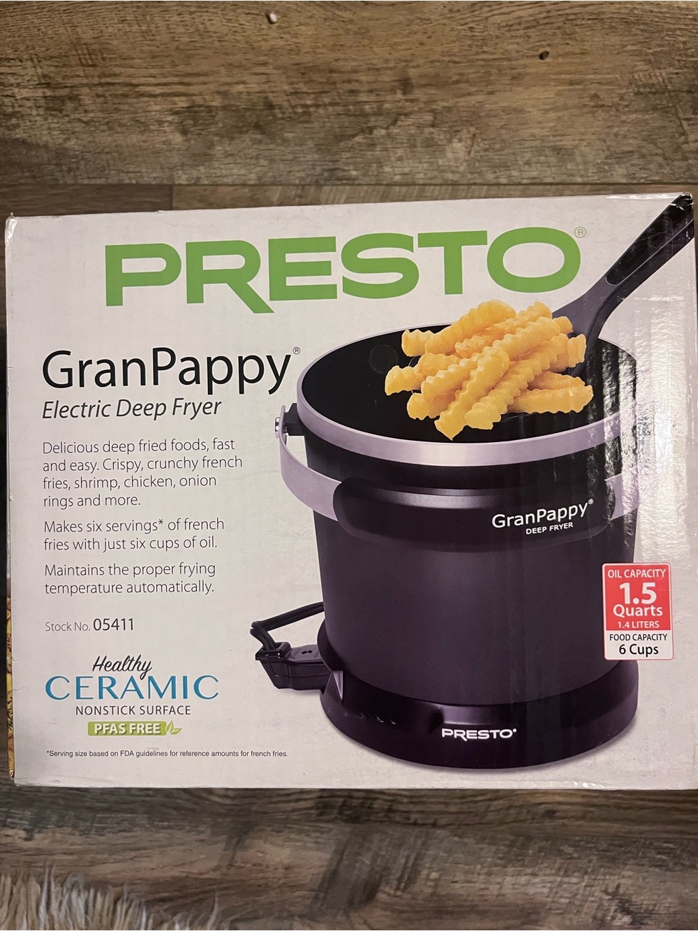 Presto GranPappy Electric Deep Fryer
